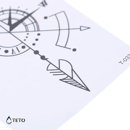 La direzione corretta - TETO Tatuaggi Temporanei