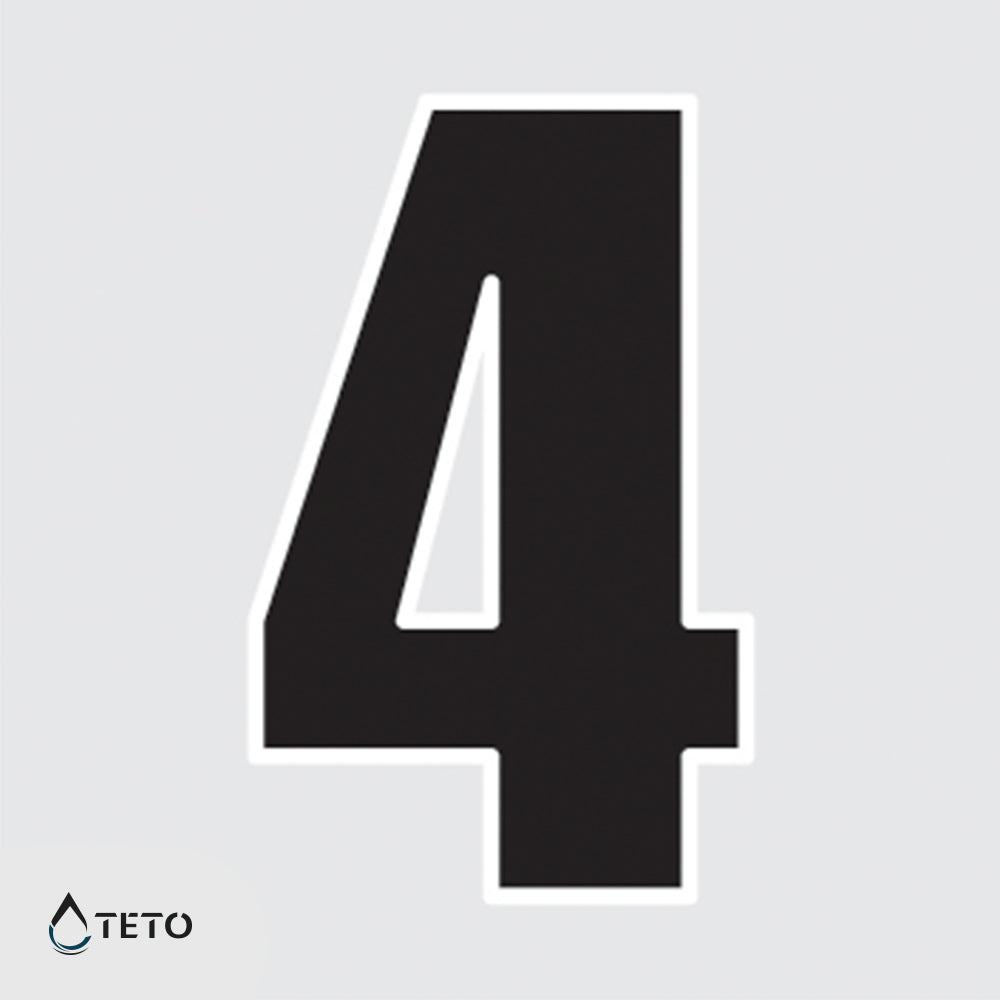 Numero 4 - TETO Tatuaggi Temporanei