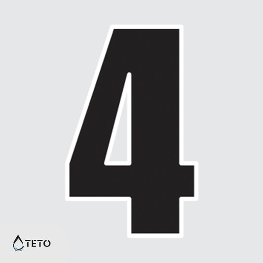 Numero 4 - TETO Tatuaggi Temporanei