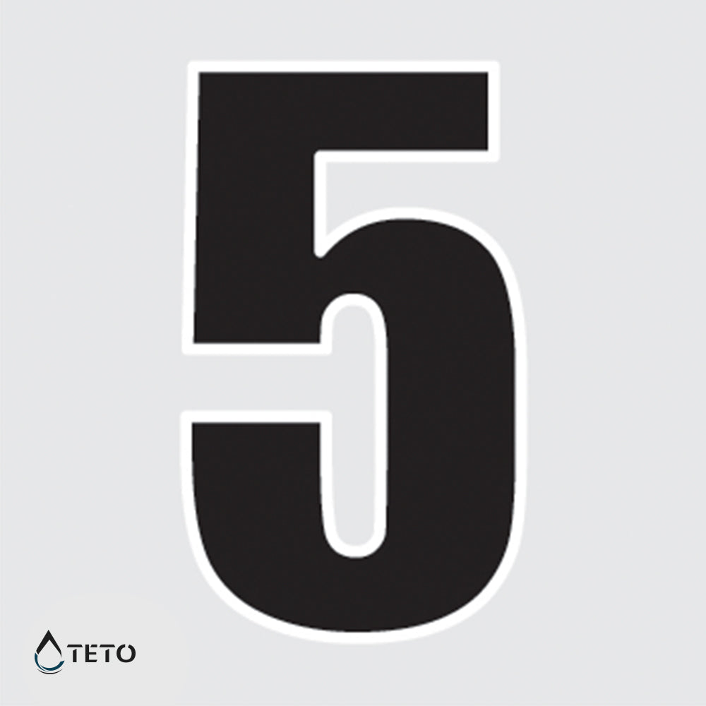 Numero 5 - TETO Tatuaggi Temporanei