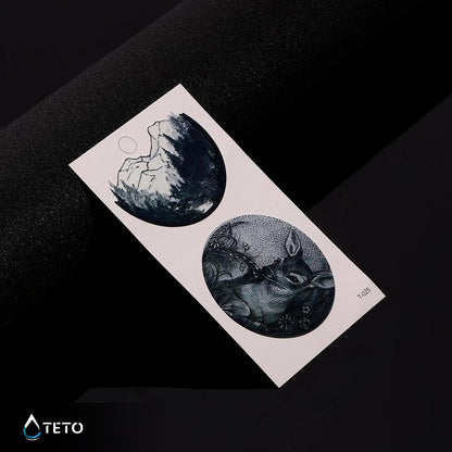 Natura – set - TETO Tatuaggi Temporanei