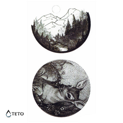 Natura – set - TETO Tatuaggi Temporanei