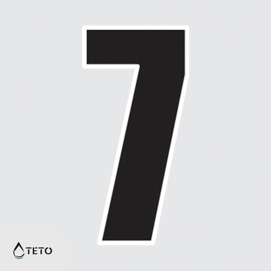 Numero 7 - TETO Tatuaggi Temporanei