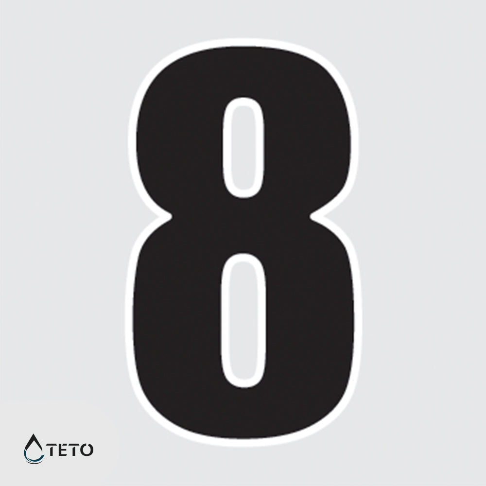 Numero 8 - TETO Tatuaggi Temporanei