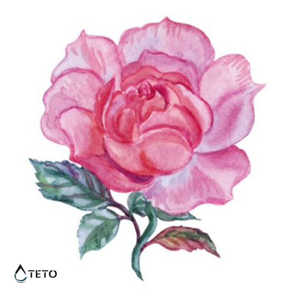 Rosa mini - TETO Tatuaggi Temporanei