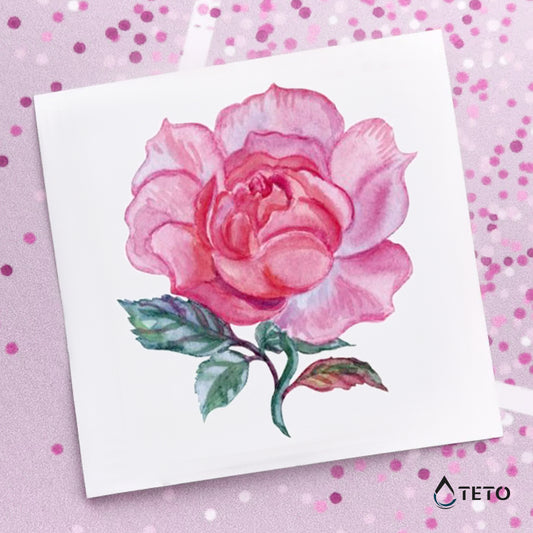 Rosa mini - TETO Tatuaggi Temporanei
