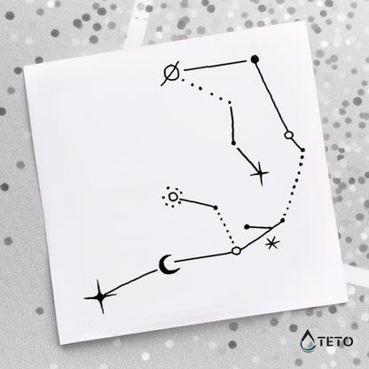 Costellazione - TETO Tatuaggi Temporanei