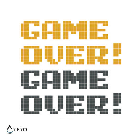 Fine del gioco - set - TETO Tatuaggi Temporanei