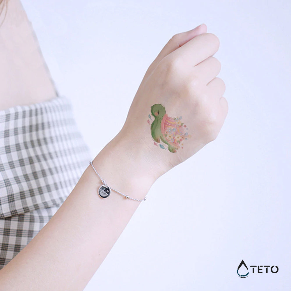Tartaruga - TETO Tatuaggi Temporanei