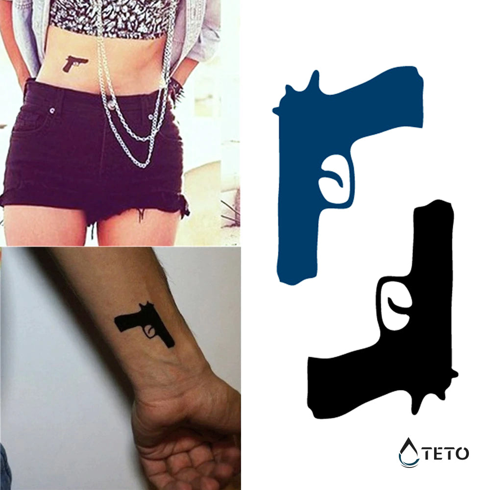 Armi - set - TETO Tatuaggi Temporanei