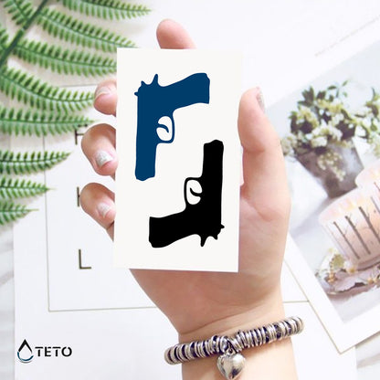 Armi - set - TETO Tatuaggi Temporanei