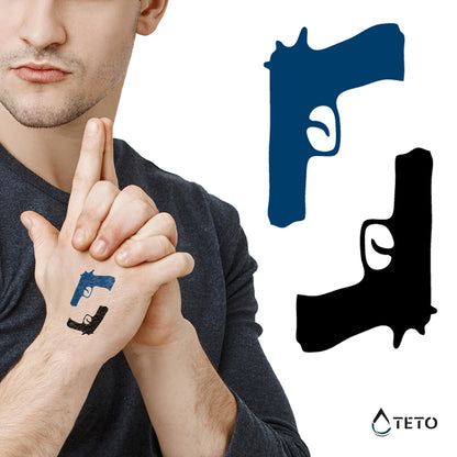 Armi - set - TETO Tatuaggi Temporanei