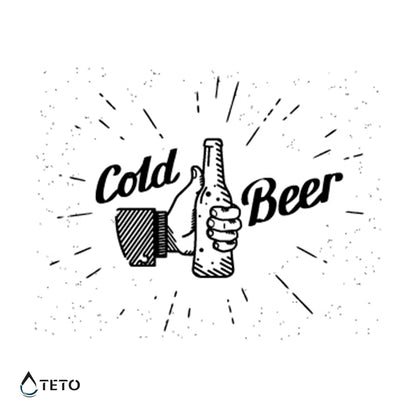 Birra ghiacciata - TETO Tatuaggi Temporanei