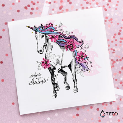 Credi nei tuoi sogni - TETO Tatuaggi Temporanei