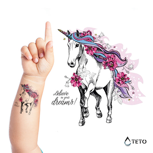 Credi nei tuoi sogni - TETO Tatuaggi Temporanei