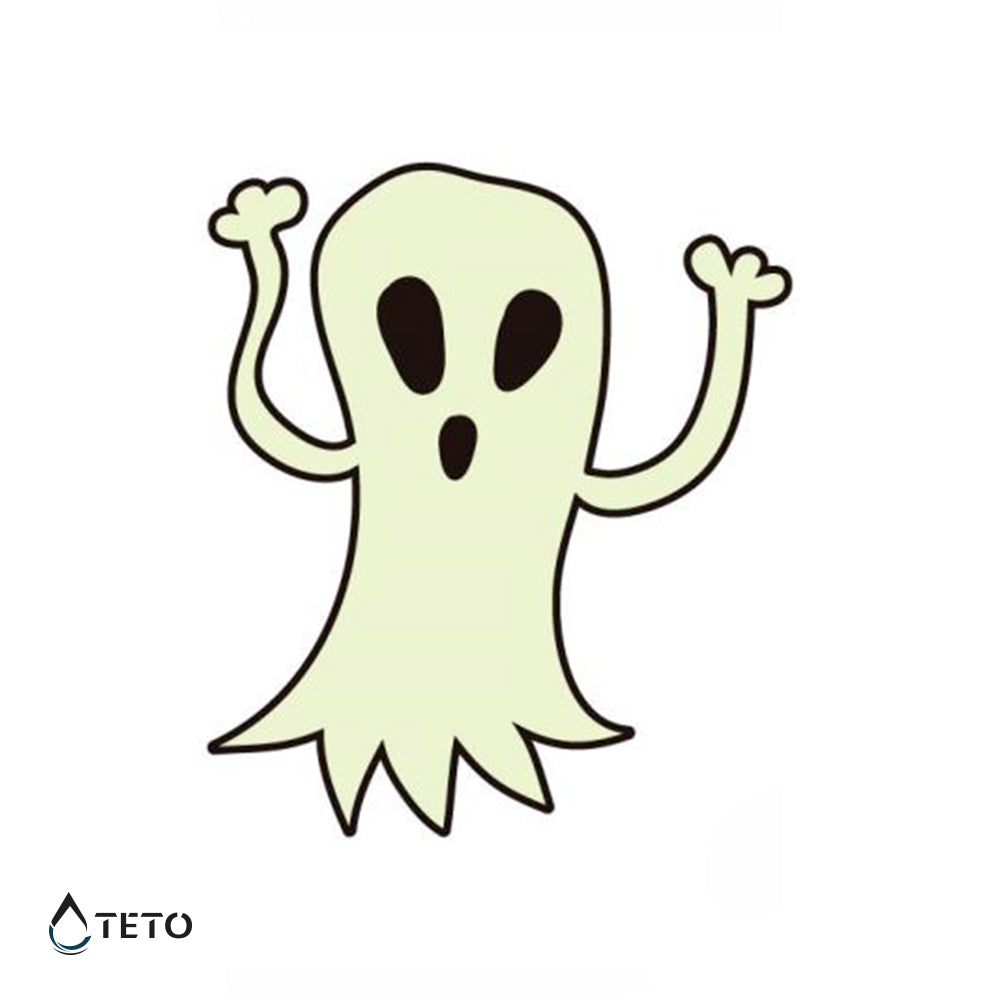 Fantasma - Brilla nel buio - TETO Tatuaggi Temporanei