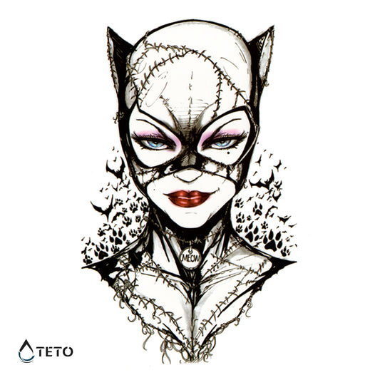 Catwoman - TETO Tatuaggi Temporanei
