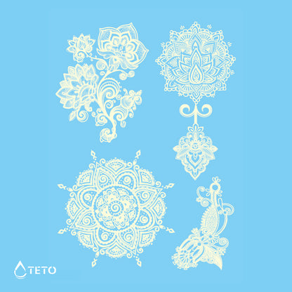 Mandala tipo M - bianco - set