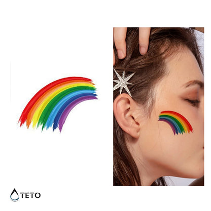 Arcobaleno - TETO Tatuaggi Temporanei