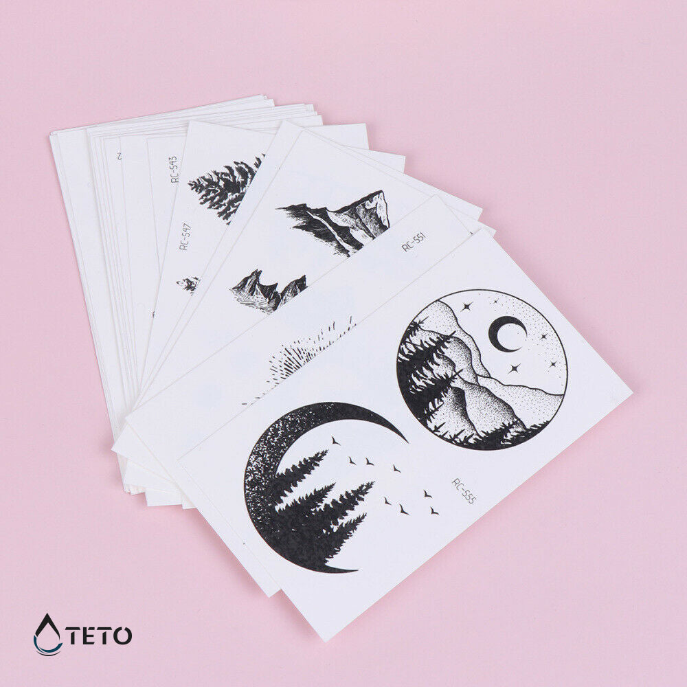 Montagne e luna - set