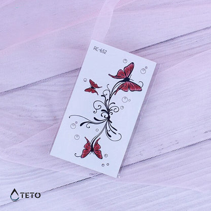 Farfalle - TETO Tatuaggi Temporanei