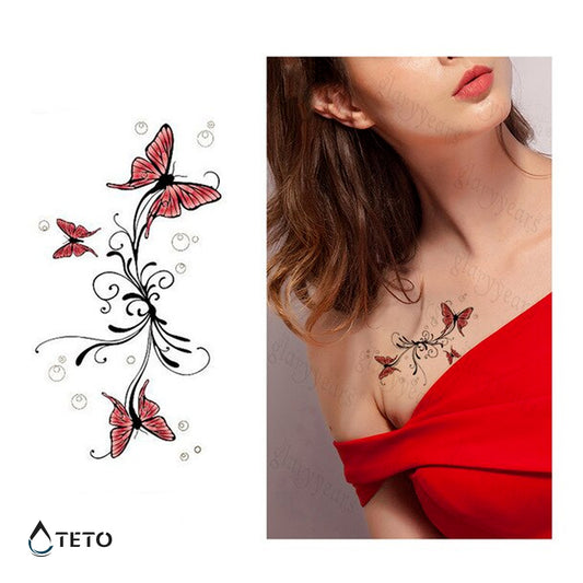 Farfalle - TETO Tatuaggi Temporanei