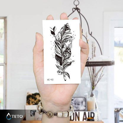 Piuma che si disintegra