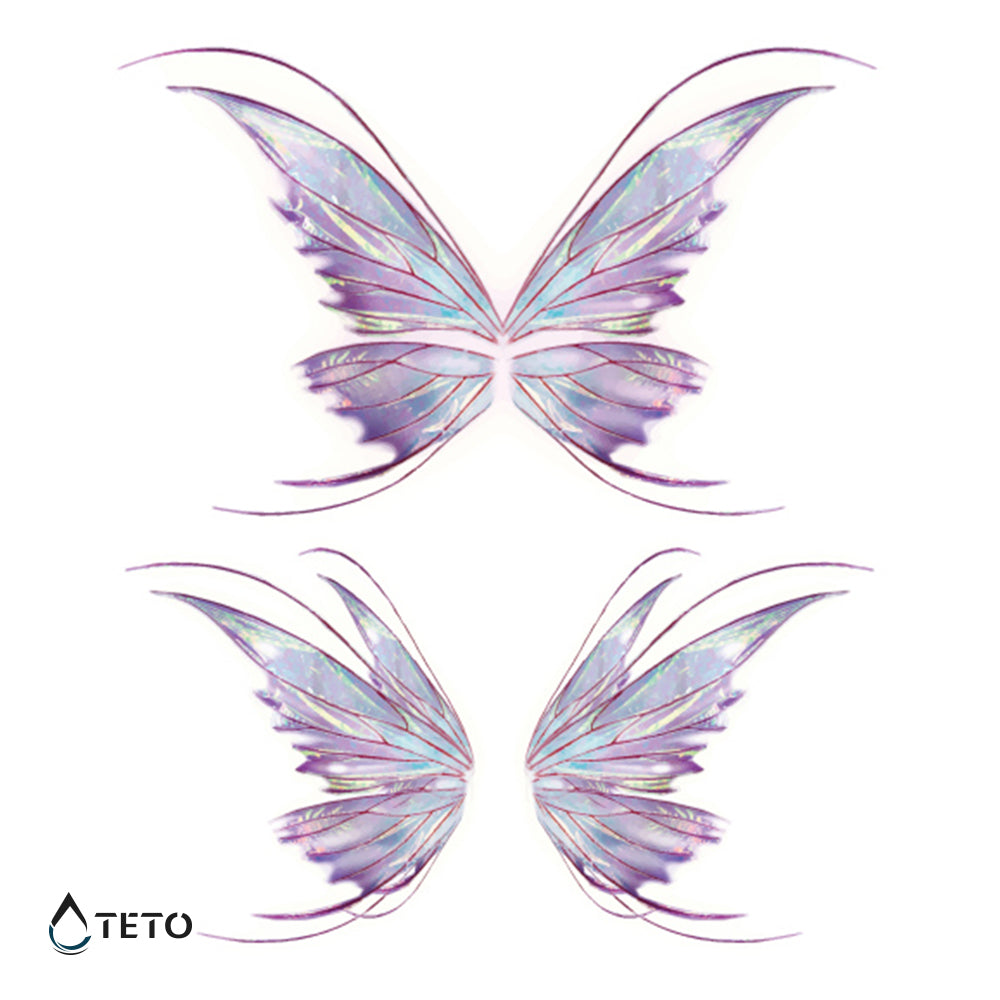 Farfalle – Glitterati - set - TETO Tatuaggi Temporanei