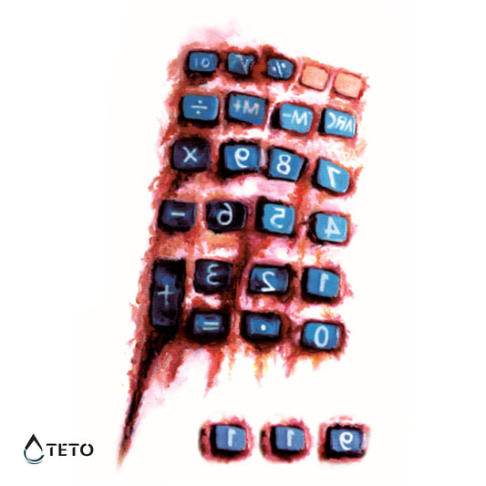 Calcolatrice - TETO Tatuaggi Temporanei