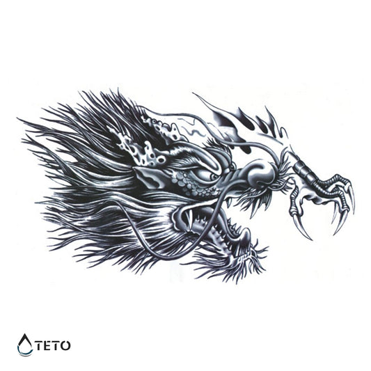 Drago cinese – Tipo A - TETO Tatuaggi Temporanei