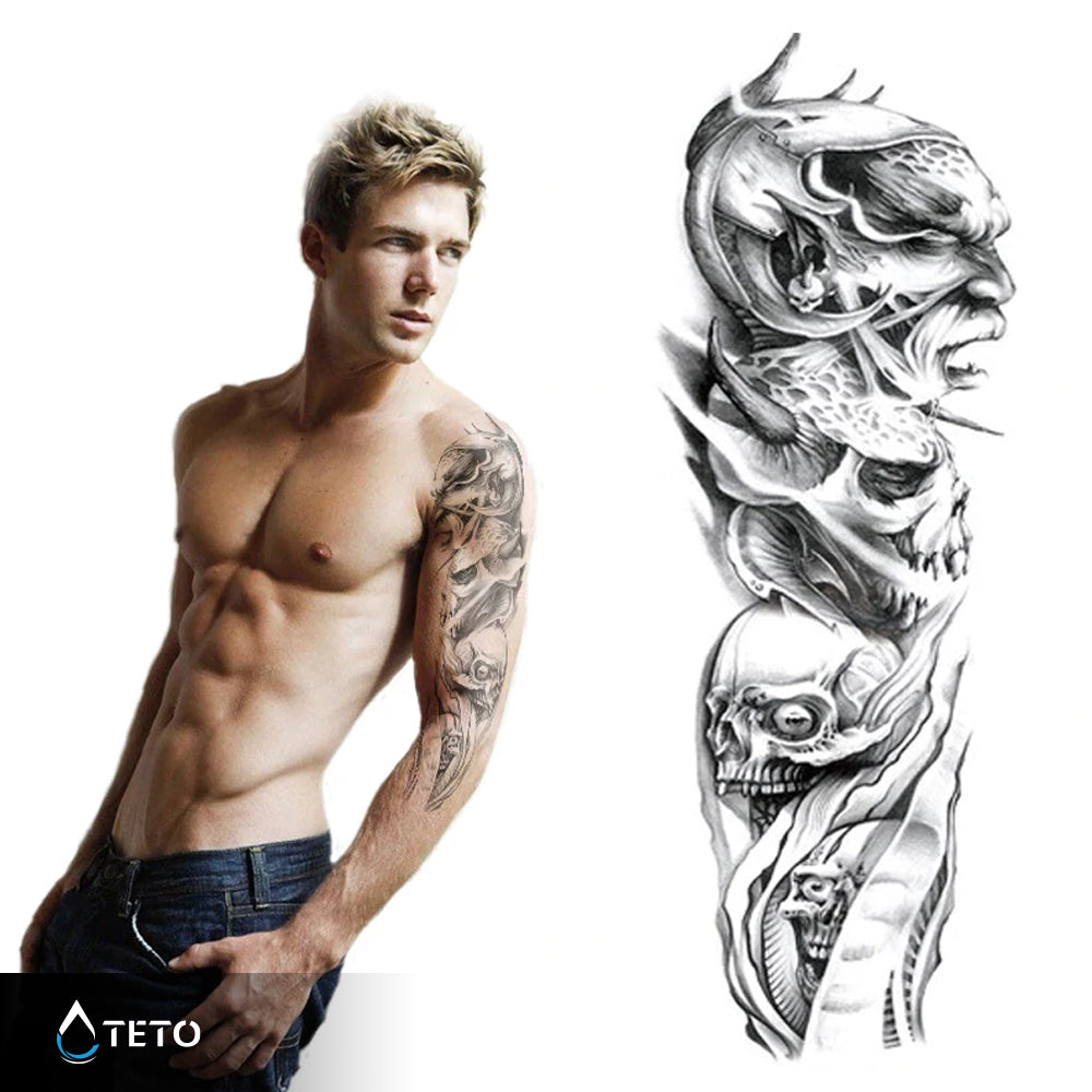 Il ciclo della vita - TETO Tatuaggi Temporanei