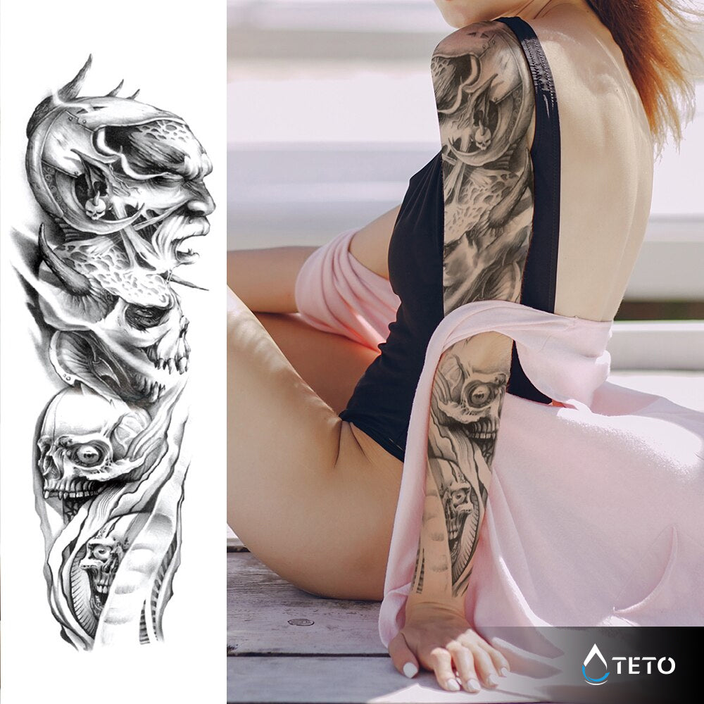 Il ciclo della vita - TETO Tatuaggi Temporanei