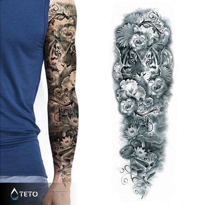 Eleganza della giungla - TETO Tatuaggi Temporanei