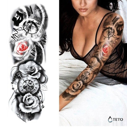 Il passare del tempo - TETO Tatuaggi Temporanei