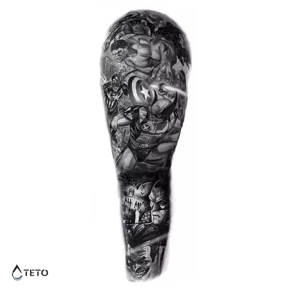 Gli Avengers - TETO Tatuaggi Temporanei