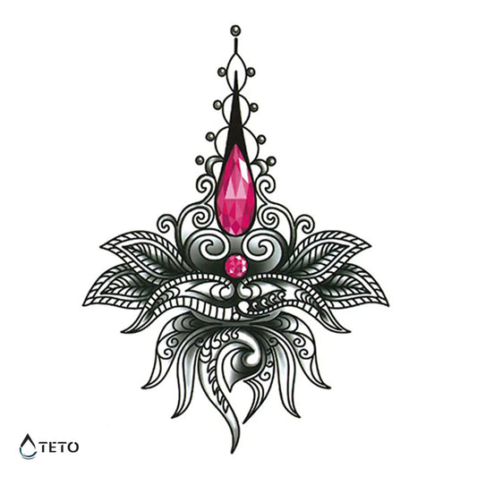 Mandala con diamante