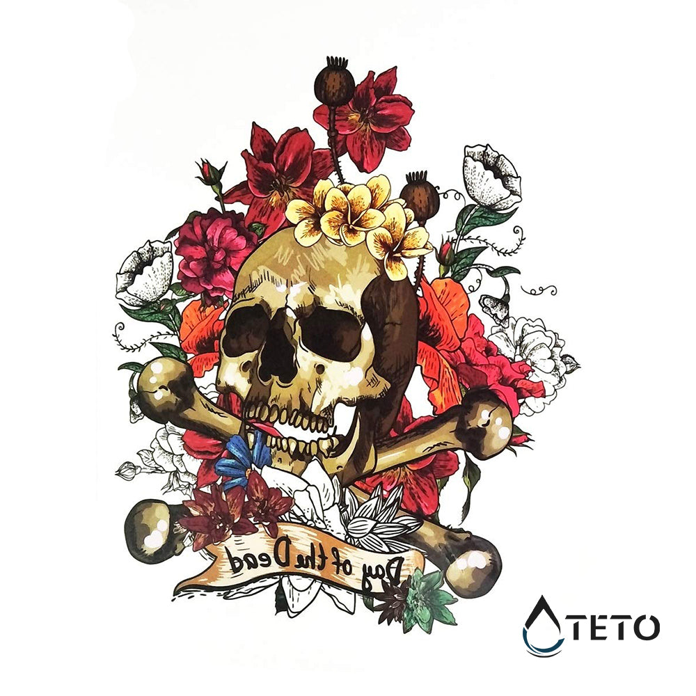 Il giorno delle morti - TETO Tatuaggi Temporanei