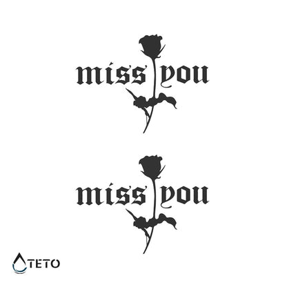 Mi manchi - set – Semipermanente