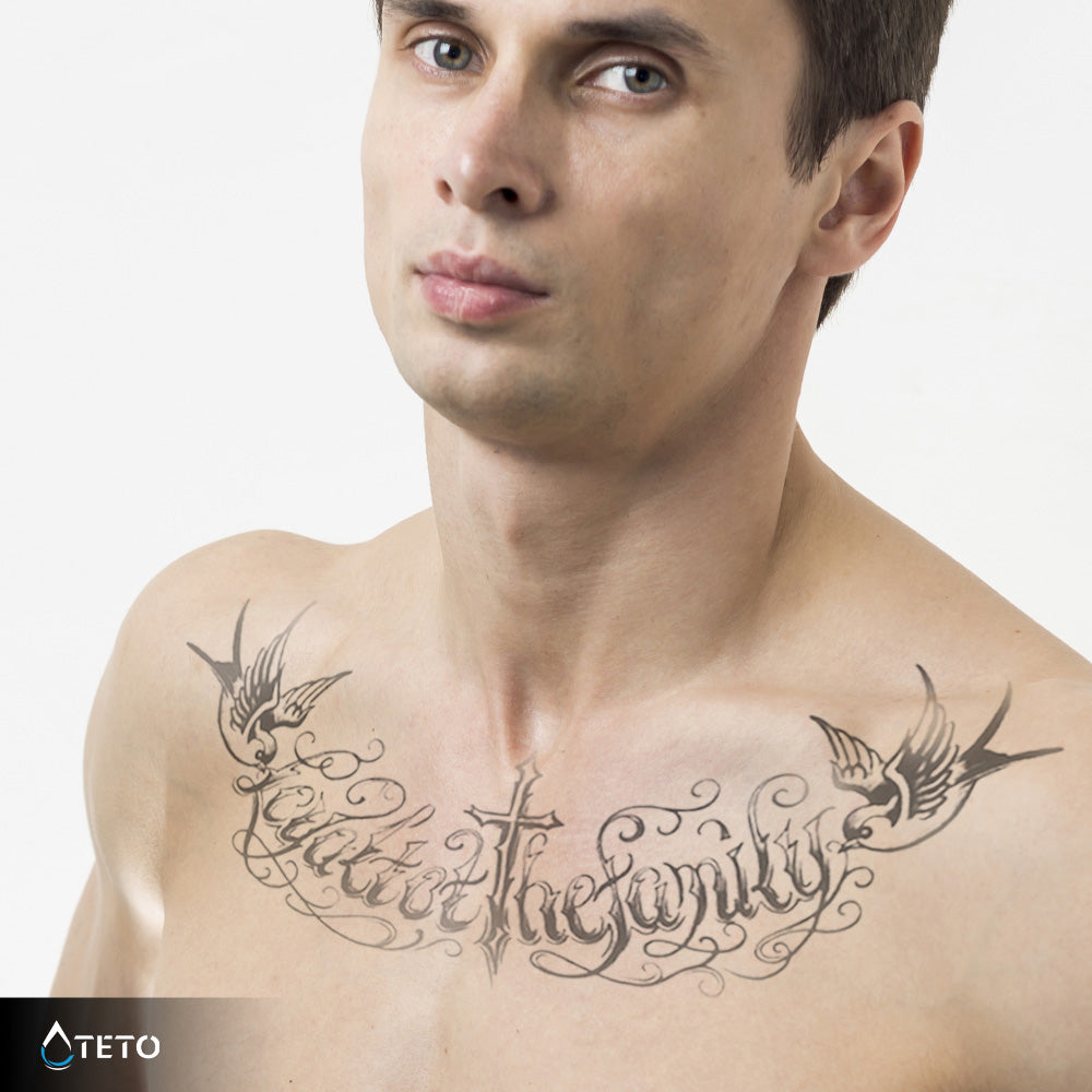 Fedele alla famiglia – Semipermanente - TETO Tatuaggi Temporanei