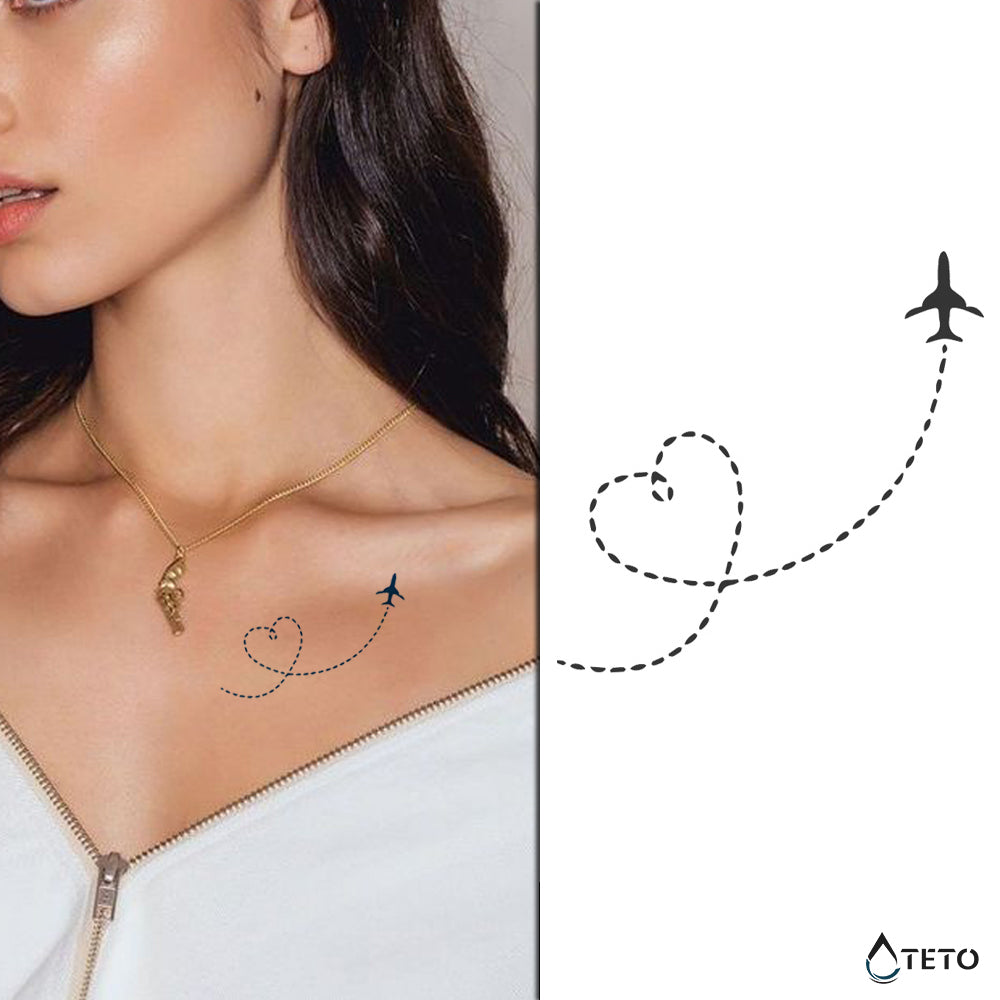 L'amore non conosce limiti – Semipermanente - TETO Tatuaggi Temporanei