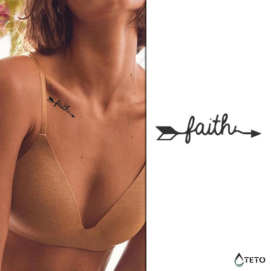 Fede – Semipermanente - TETO Tatuaggi Temporanei