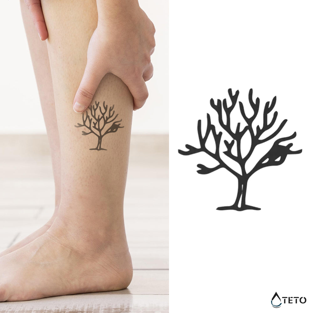 Albero della vita – Semipermanente - TETO Tatuaggi Temporanei