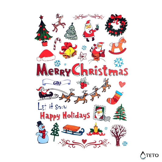 Motivi natalizi - Buon Natale – set – Tipo A