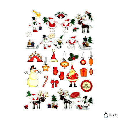 Motivi natalizi - Buon Natale – set – Tipo C