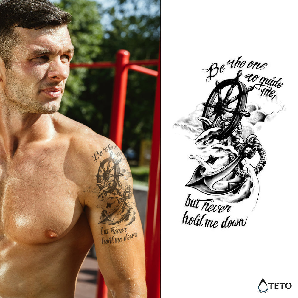 Guidami ma non limitarmi – Semipermanente - TETO Tatuaggi Temporanei