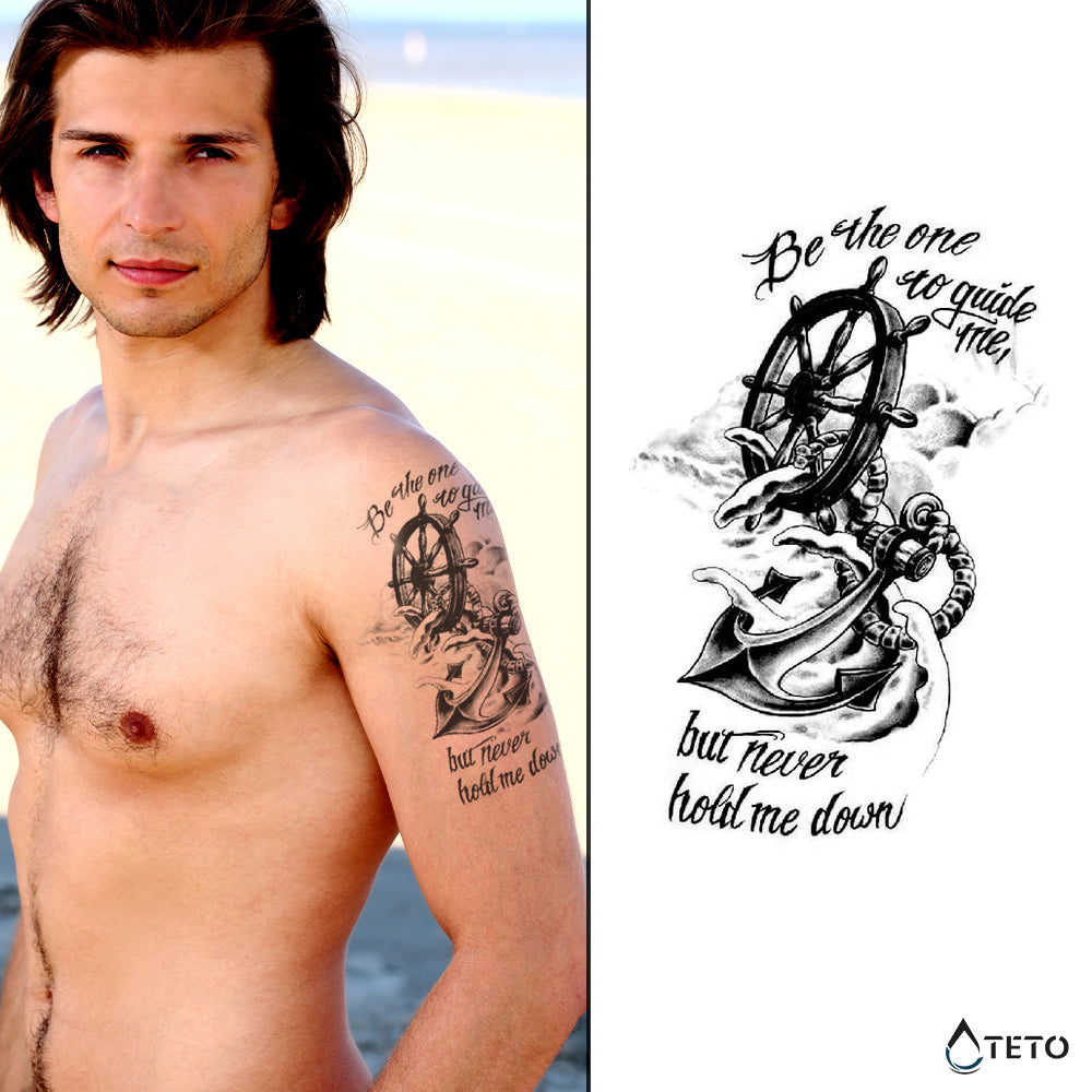 Guidami ma non limitarmi – Semipermanente - TETO Tatuaggi Temporanei