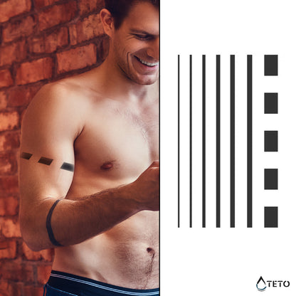 Linee di vita – Semipermanente - TETO Tatuaggi Temporanei