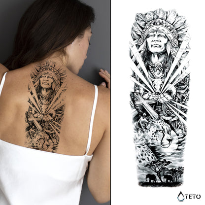 Fede e vita – Semipermanente - TETO Tatuaggi Temporanei