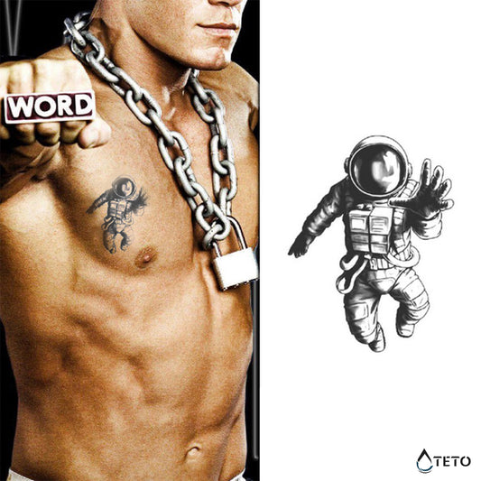 Astronauta – Semipermanente - TETO Tatuaggi Temporanei