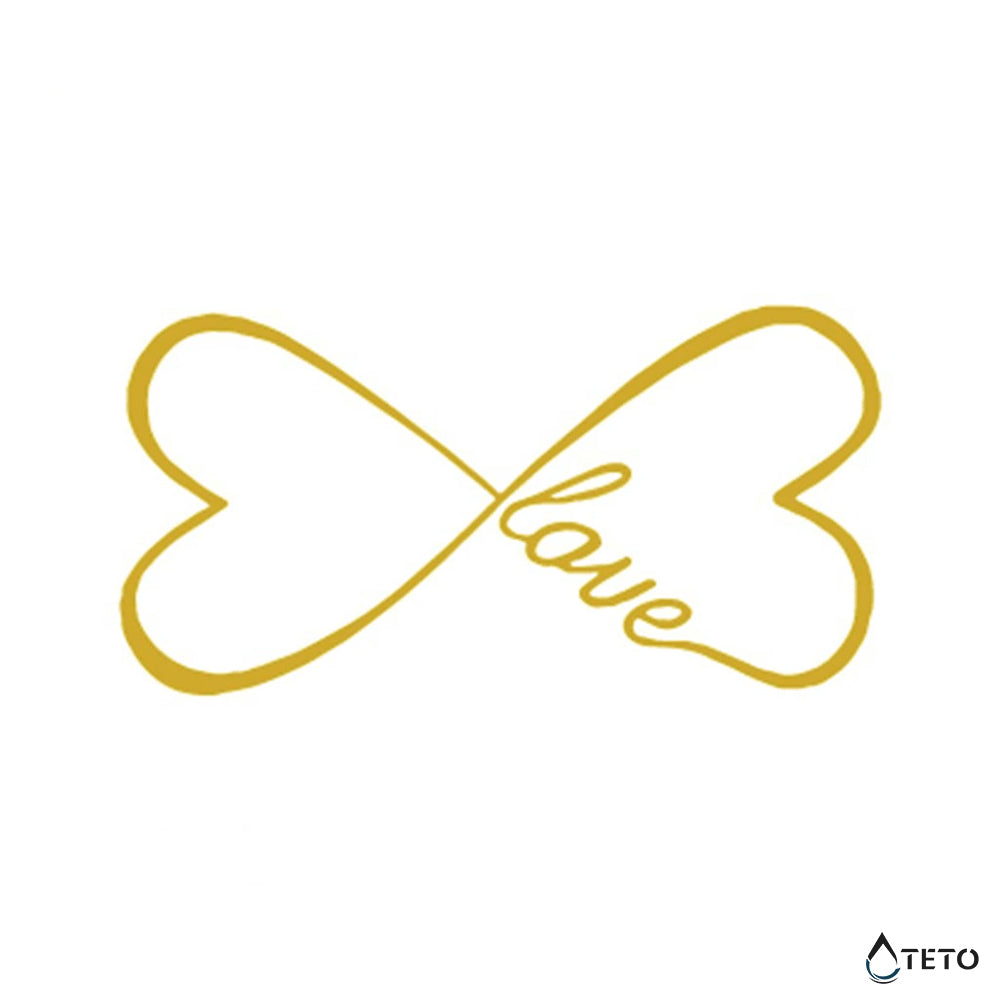 Amore – infinito - TETO Tatuaggi Temporanei